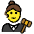 Woman Judge Emoji from OpenMoji Set