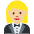 Woman In Tuxedo Medium Light Skin Tone Emoji from Twemoji Set