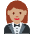 Woman In Tuxedo Medium Skin Tone Emoji from Twemoji Set