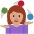 Woman Juggling Medium Skin Tone Emoji from Twemoji Set