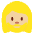Woman Medium Light Skin Tone Beard Emoji from Twemoji Set