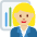 Woman Office Worker Medium Light Skin Tone Emoji from Twemoji Set