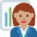 Woman Office Worker Medium Skin Tone Emoji from Twemoji Set