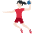 Woman Playing Handball Light Skin Tone Emoji from Twemoji Set