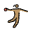 Woman Playing Handball Medium Skin Tone Emoji from OpenMoji Set