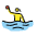 Woman Playing Water Polo Emoji from OpenMoji Set