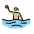 Woman Playing Water Polo Medium Light Skin Tone Emoji from OpenMoji Set