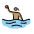 Woman Playing Water Polo Medium Skin Tone Emoji from OpenMoji Set