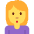 Woman Pouting Emoji from Twemoji Set