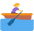 Woman Rowing Boat Emoji from Twemoji Set