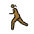 Woman Running Medium Dark Skin Tone Emoji from OpenMoji Set