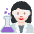 Woman Scientist Light Skin Tone Emoji from Twemoji Set