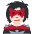 Woman Supervillain Light Skin Tone Emoji from Twemoji Set