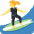 Woman Surfing Emoji from Twemoji Set