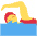 Woman Swimming Emoji from Twemoji Set