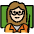 Woman Teacher Light Skin Tone Emoji from OpenMoji Set