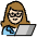 Woman Technologist Light Skin Tone Emoji from OpenMoji Set