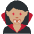 Woman Vampire Medium Skin Tone Emoji from Twemoji Set