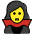 Woman Vampire Emoji from OpenMoji Set
