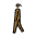 Woman Walking Medium Dark Skin Tone Emoji from OpenMoji Set