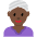 Woman Wearing Turban Dark Skin Tone Emoji from Twemoji Set