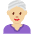 Woman Wearing Turban Medium Light Skin Tone Emoji from Twemoji Set