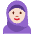 Woman With Headscarf Light Skin Tone Emoji from Twemoji Set