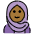 Woman With Headscarf Medium Dark Skin Tone Emoji from OpenMoji Set