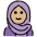Woman With Headscarf Medium Light Skin Tone Emoji from OpenMoji Set