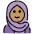 Woman With Headscarf Medium Skin Tone Emoji from OpenMoji Set