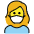 Woman With Medical Mask Emoji from OpenMoji Set