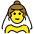 Woman With Veil Emoji from OpenMoji Set