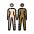 Women Holding Hands Light Skin Tone Medium Dark Skin Tone Emoji from OpenMoji Set