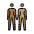 Women Holding Hands Medium Dark Skin Tone Medium Skin Tone Emoji from OpenMoji Set