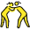 Women Wrestling Emoji from OpenMoji Set
