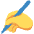 Writing Hand Emoji from Twemoji Set