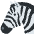Zebra Emoji from Twemoji Emoji Set
