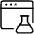 Ab Testing Chemistry Icon from Ultimate Light Set