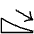Ramp Down Arrow Icon from Guidance – Free Set