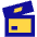 Film Slate Icon from Sharp Pop Set