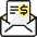 Accounting Invoice Mail Icon from Ultimate Colors Set | Free Download as SVG Vector and Transparent PNG | Streamline icons