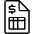 Accounting Invoice Icon from Ultimate Light Set