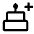 Cake Add Icon from Outlined Line - Material Symbols Set