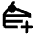 Cake Alt Add Icon from Rounded Line - Material Pro Set