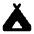Camping Fill Icon from Rounded Fill - Material Pro Set