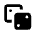 Dice Icon from Rounded Line - Material Pro Set