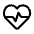 Ecg Heart Icon from Outlined Line - Material Symbols Set