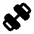 Exercise Fill Icon from Rounded Fill - Material Pro Set