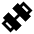 Exercise Fill Icon from Sharp Fill - Material Pro Set
