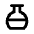 Flask Half Icon from Rounded Line - Material Pro Set